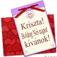 Névnapi képeslap
