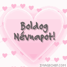 Névnapi képeslap