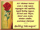 Névnapi képeslap