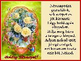 Névnapi képeslap