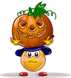 Halloweenes képeslap