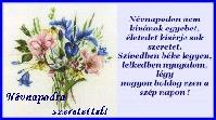 Névnapi képeslap