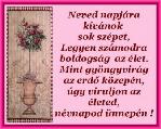 Névnapi képeslap
