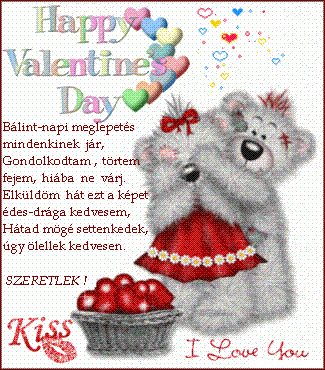 Valentin napi képeslap