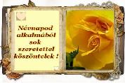 Névnapi képeslap