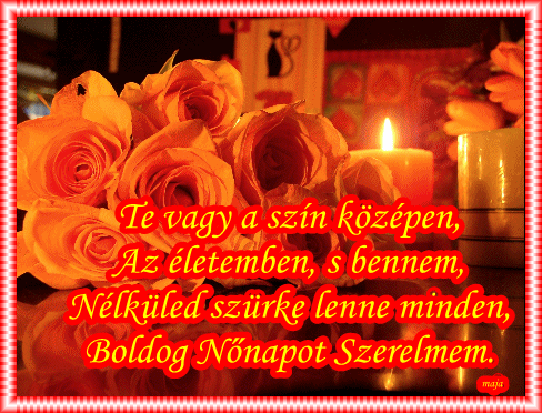 Nőnapi képeslap