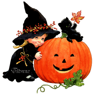 Halloweenes képeslap
