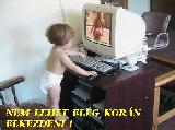 Babás képeslap