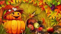 Halloweenes képeslap