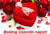 Valentin napi képeslap