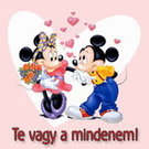 Rajzfilm figurás képeslap