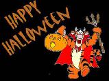 Halloweenes képeslap