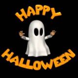 Halloweenes képeslap