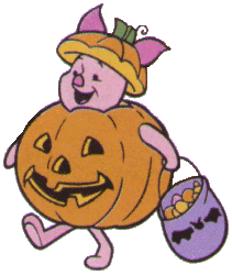 Halloweenes képeslap