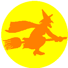 Halloweenes képeslap