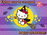 Halloweenes képeslap