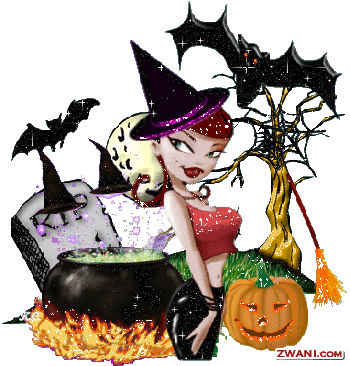 Halloweenes képeslap