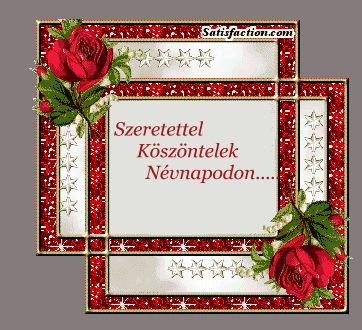 Névnapi képeslap