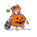 Halloweenes képeslap