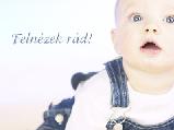Babás képeslap