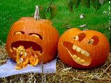 Halloweenes képeslap