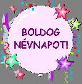 Névnapi képeslap
