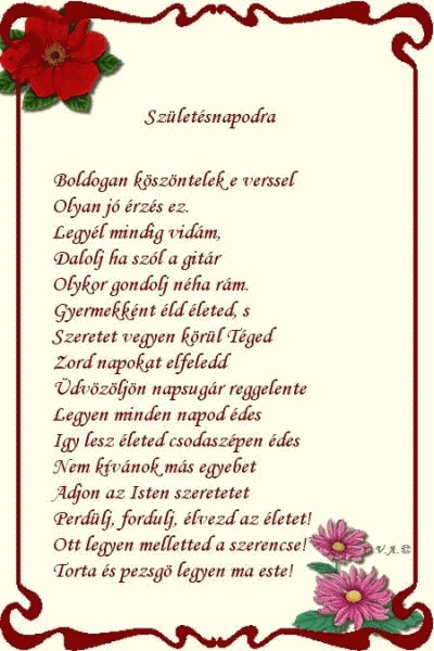 Születésnapi képeslap