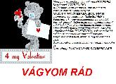 Valentin napi képeslap