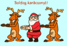Karácsonyi és újévi képeslap