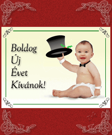 Karácsonyi és újévi képeslap