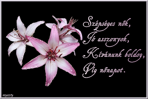 Nőnapi képeslap