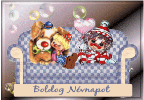 Névnapi képeslap