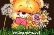 Névnapi képeslap
